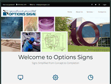 Tablet Screenshot of optionsqatar.com